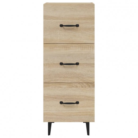 Buffet Chêne sonoma 34,5x34x90 cm Bois d'ingénierie