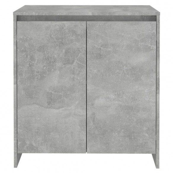 Buffet Gris béton 70x41x75 cm Bois d'ingénierie