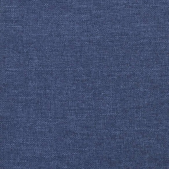 Matelas de lit à ressorts ensachés Bleu 120x200x20 cm Tissu