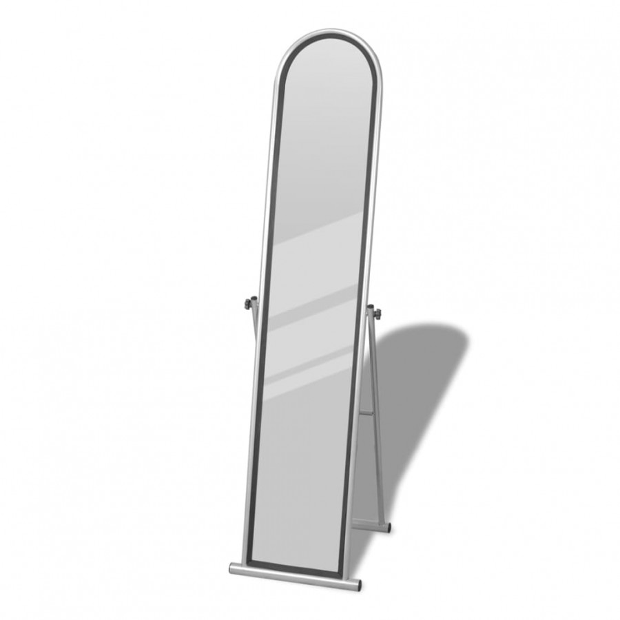 Miroir autoportant rectangulaire pleine longueur Gris