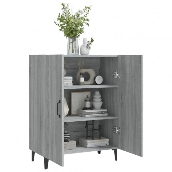 Buffet Sonoma gris 70x34x90 cm Bois d'ingénierie