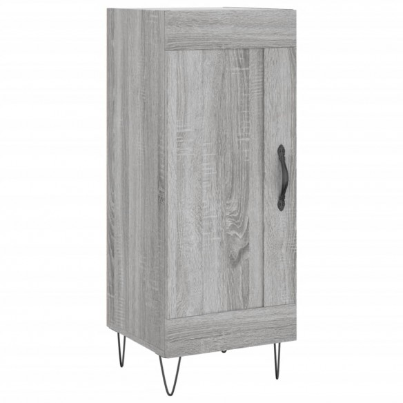 Buffet haut Sonoma gris 34,5x34x180 cm Bois d'ingénierie