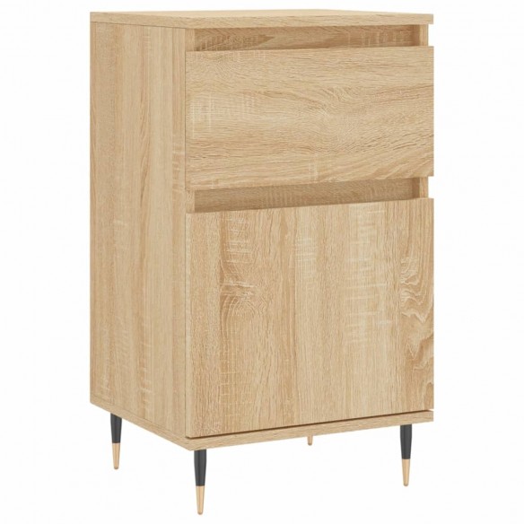 Buffets 2 pcs chêne sonoma 40x35x70 cm bois d'ingénierie