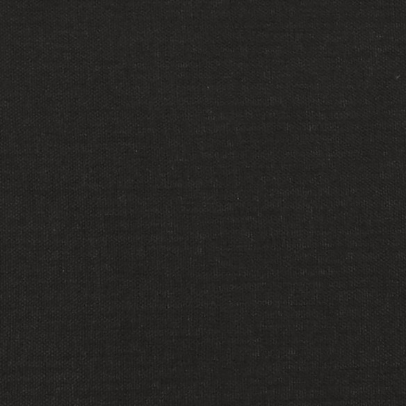 Repose-pied Noir 78x56x32 cm Tissu