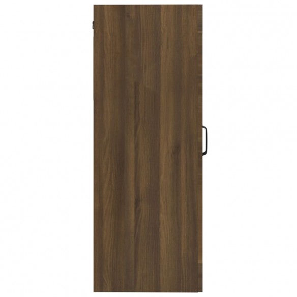 Armoire murale suspendue Chêne marron 69,5x34x90 cm