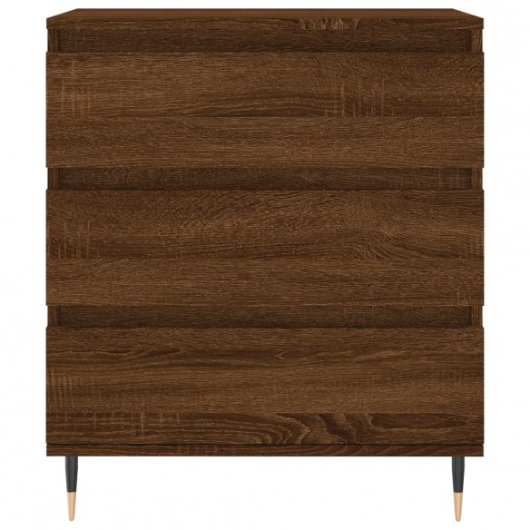 Buffet Chêne marron 60x35x70 cm Bois d'ingénierie