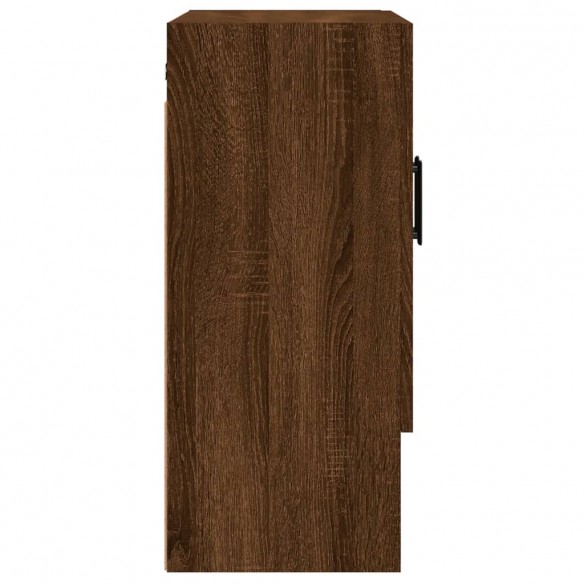 Armoire murale chêne marron 60x31x70 cm bois d'ingénierie