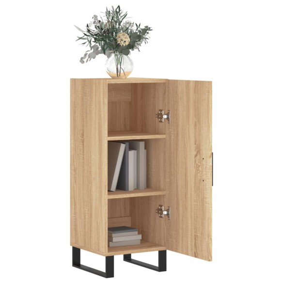 Buffet Chêne sonoma 34,5x34x90 cm Bois d'ingénierie