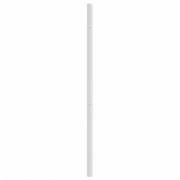 Tête de lit métal blanc 75 cm