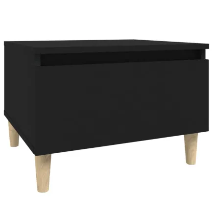 Table d'appoint Noir 50x46x35 cm  2