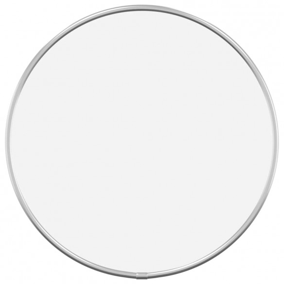 Miroir mural Argenté Ø 30 cm Rond