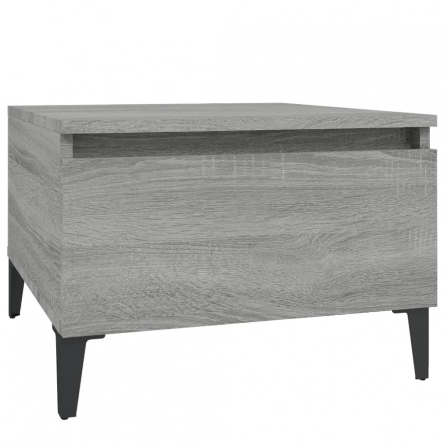 Table d'appoint Sonoma gris 50x46x35 cm 
