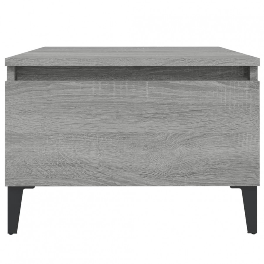 Table d'appoint Sonoma gris 50x46x35 cm 