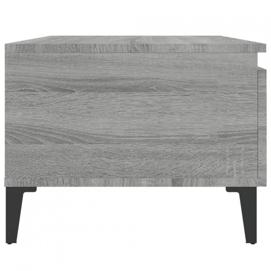 Table d'appoint Sonoma gris 50x46x35 cm 