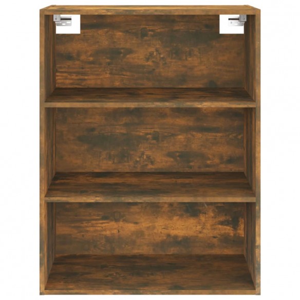 Armoire murale suspendue Chêne fumé 69,5x32,5x90 cm