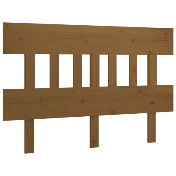 Tête de lit Marron miel 153,5x3x81 cm Bois massif de pin