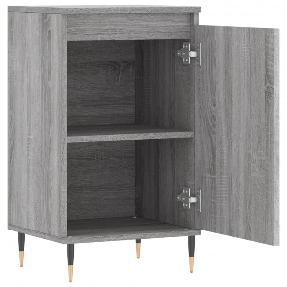 Buffets 2 pcs sonoma gris 40x35x70 cm bois d'ingénierie