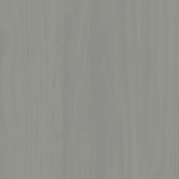Buffet avec tiroirs VIGO 78x40x75 cm gris bois massif de pin