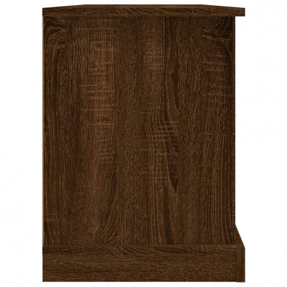 Meuble TV chêne marron 99,5x35,5x48 cm bois d'ingénierie