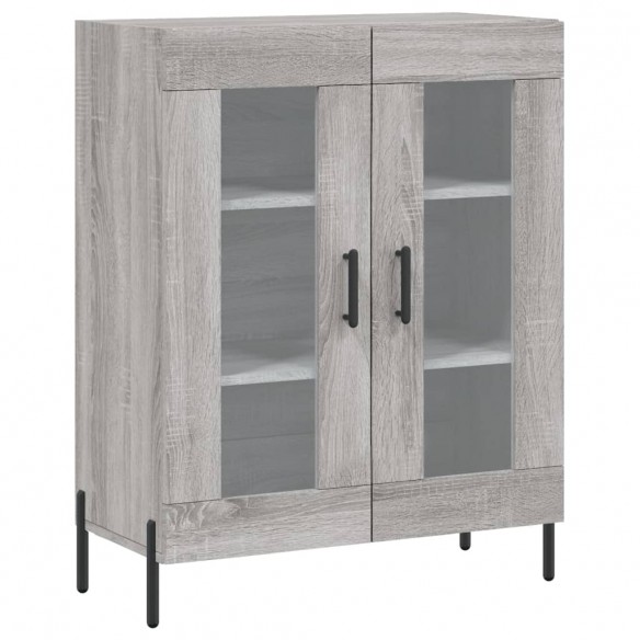 Buffet sonoma gris 69,5x34x90 cm bois d'ingénierie