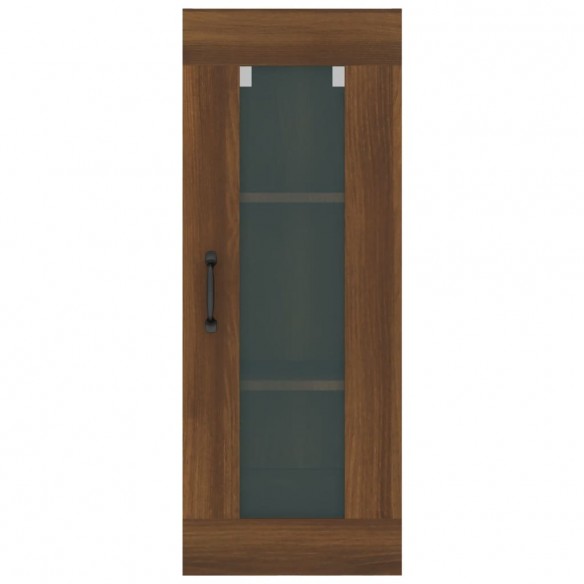 Armoire murale suspendue Chêne marron 34,5x34x90 cm