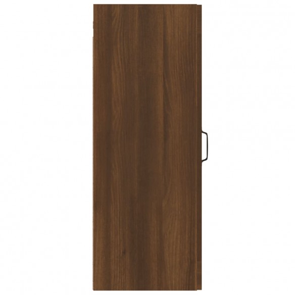 Armoire murale suspendue Chêne marron 34,5x34x90 cm