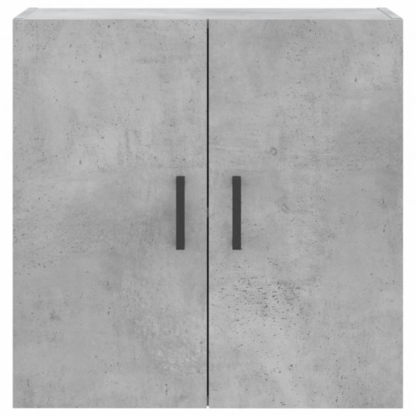 Armoire murale gris béton 60x31x60 cm bois d'ingénierie