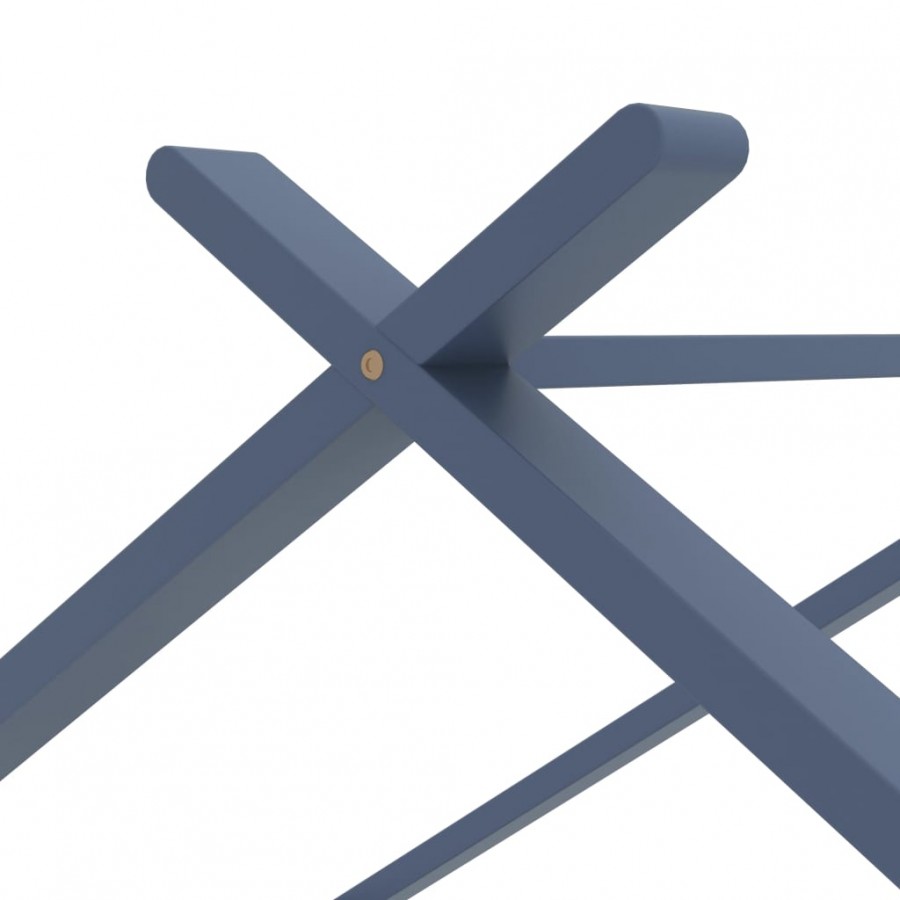 Lit d'enfant Gris Bois de pin massif 90x200 cm Lit d'enfant Gris Bois de pin massif 90x200 cm