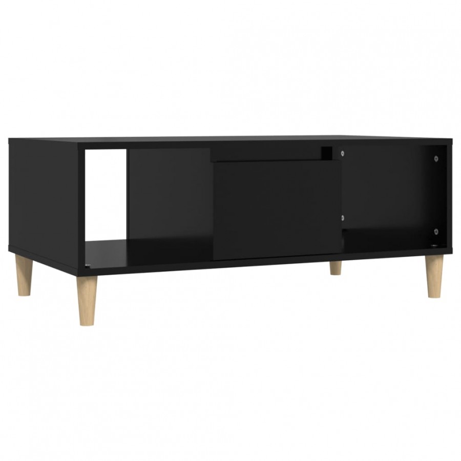 Table basse Noir 90x50x36,5 cm 