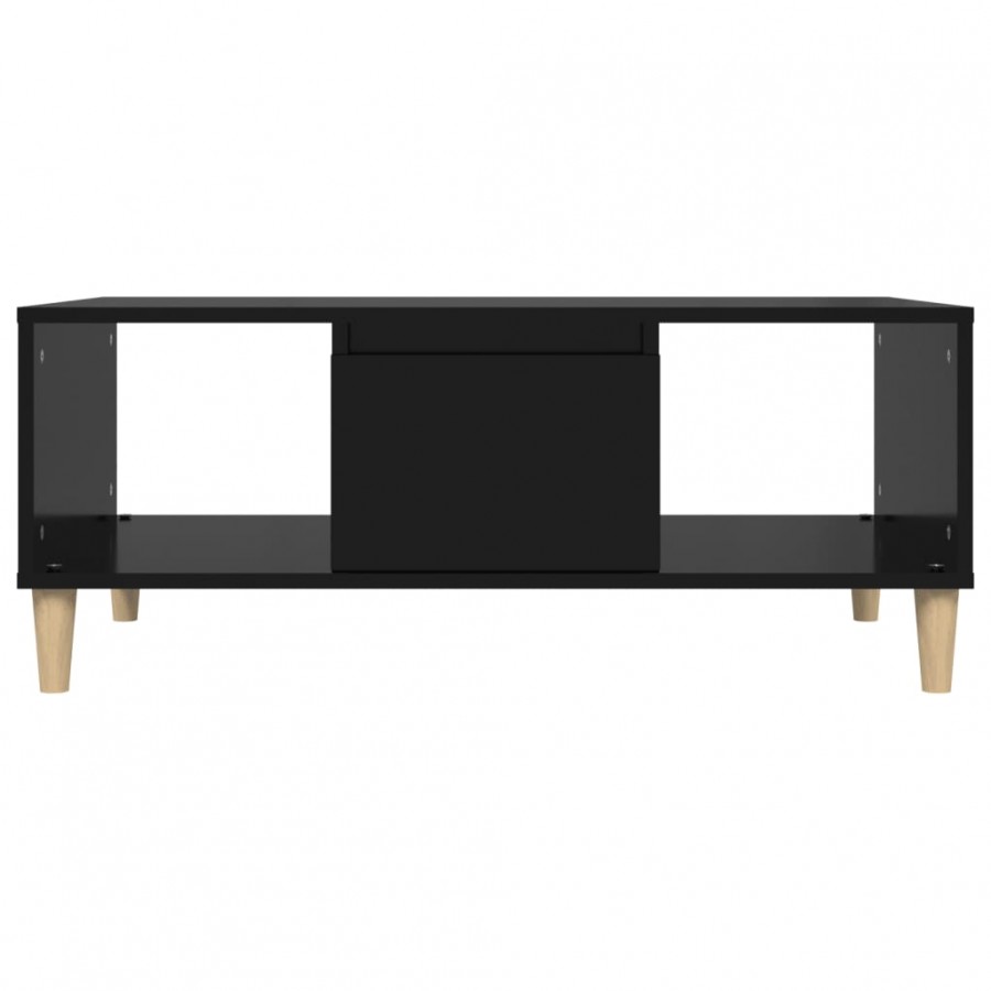 Table basse Noir 90x50x36,5 cm 