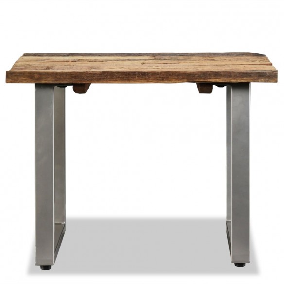 Table basse Bois de récupération massif 55 x 55 x 40 cm