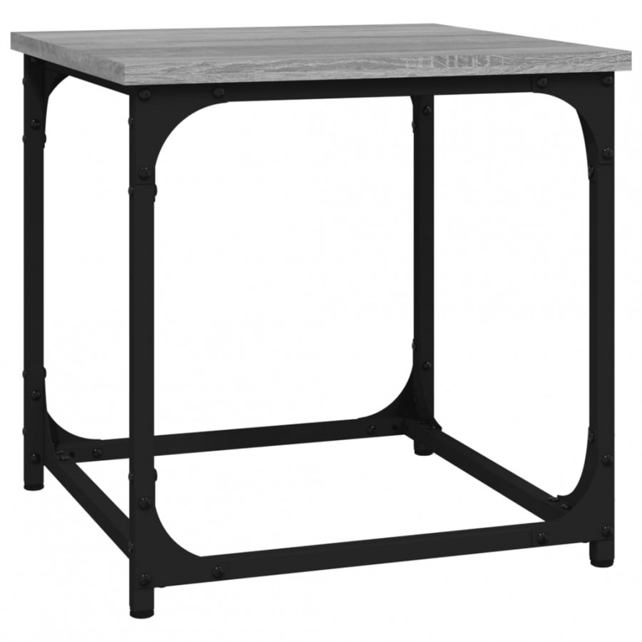 Table d'appoint Sonoma gris 40x40x40 cm 