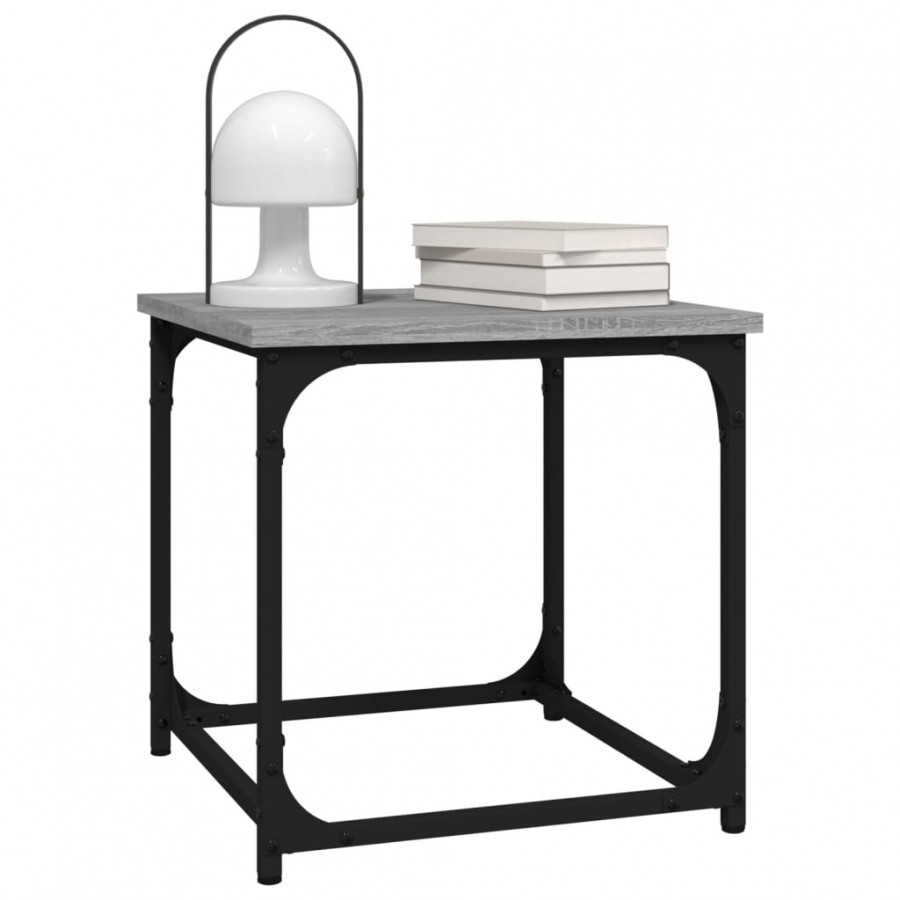 Table d'appoint Sonoma gris 40x40x40 cm 