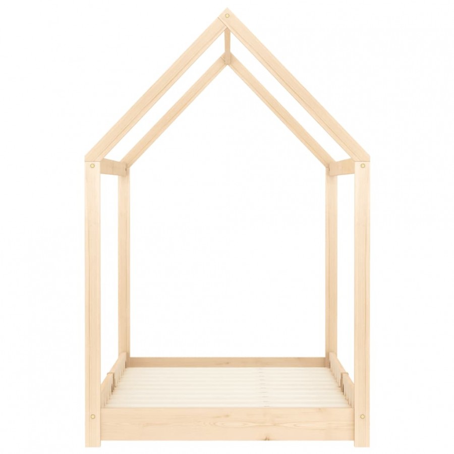 Lit d'enfant Bois de pin massif 90 x 200 cm Lit d'enfant Bois de pin massif 90 x 200 cm