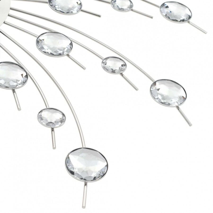 Horloge murale avec mouvement à quartz Design moderne 50 cm Horloge murale avec mouvement à quartz Design moderne 50 cm