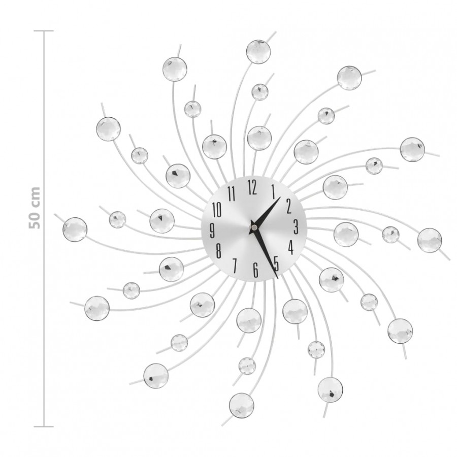 Horloge murale avec mouvement à quartz Design moderne 50 cm Horloge murale avec mouvement à quartz Design moderne 50 cm