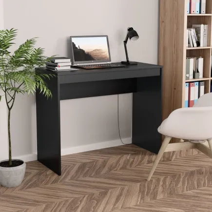Bureau Noir 90x40x72 cm