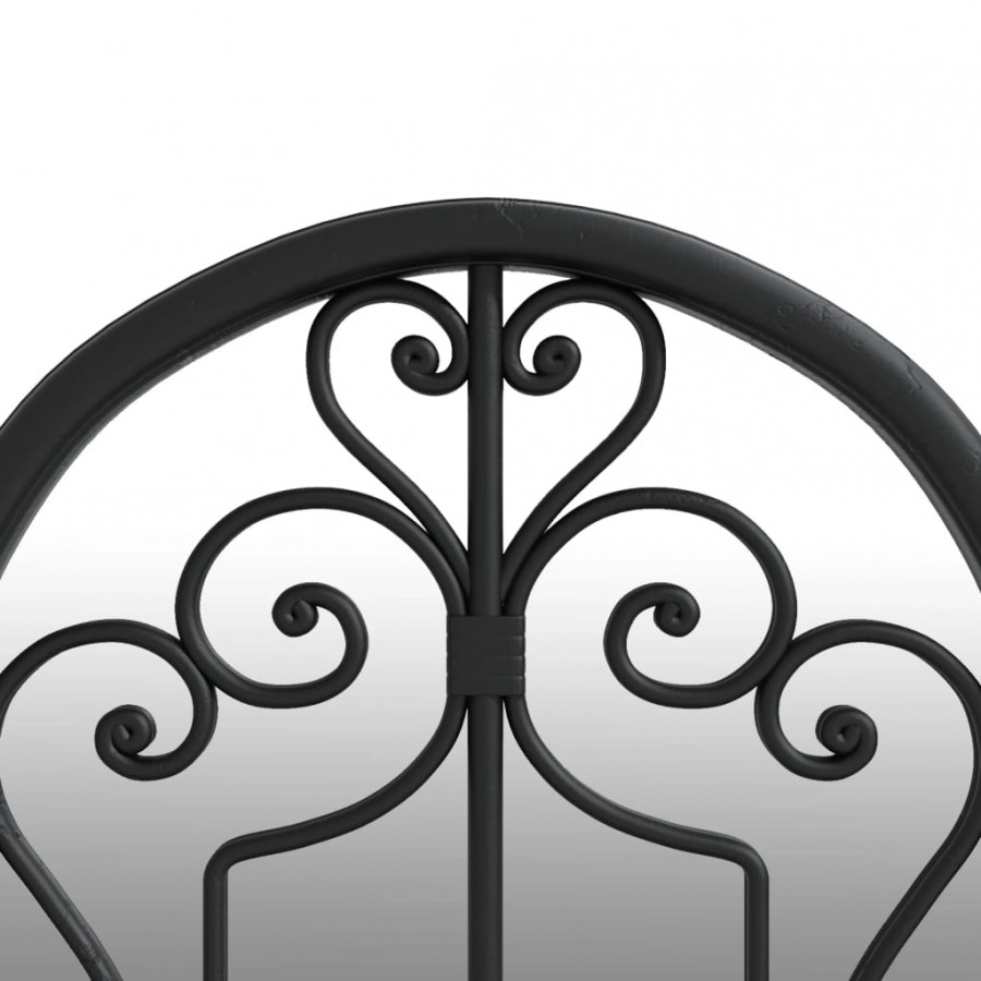Miroir Noir 70x30 cm Fer pour utilisation à l'intérieur