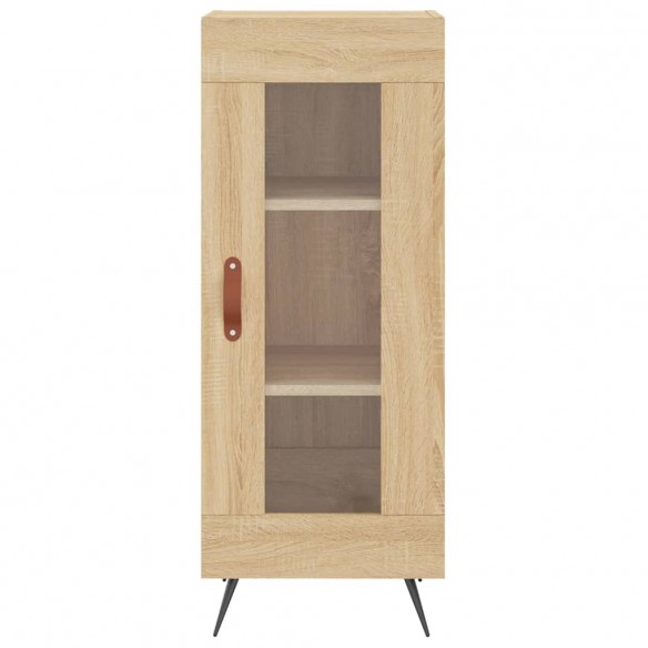 Buffet haut Chêne sonoma 34,5x34x180 cm Bois d'ingénierie