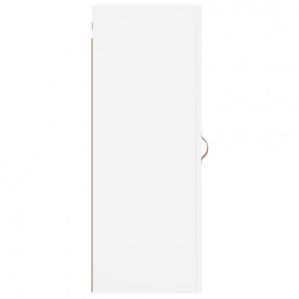 Armoire murale blanc 34,5x34x90 cm