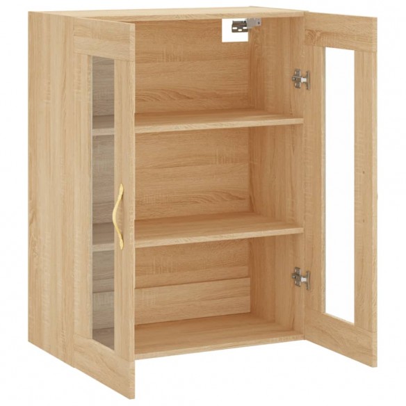 Armoire murale chêne sonoma 69,5x34x90 cm