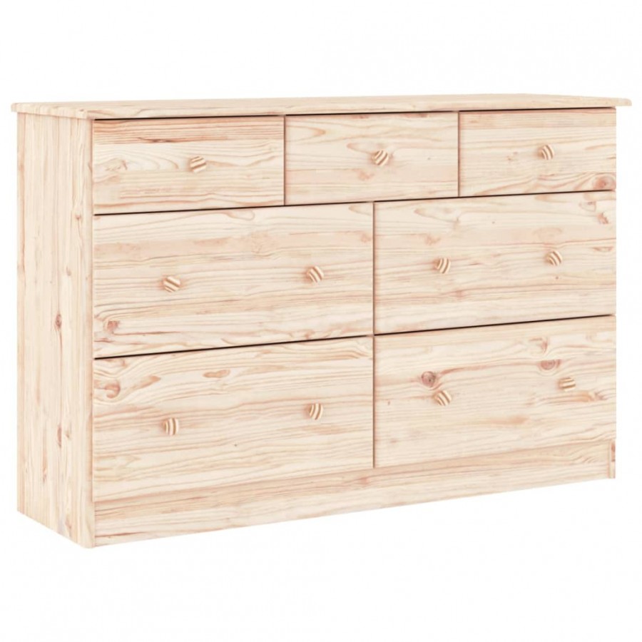 Commode ALTA 112x35x73 cm bois massif de pin Commode ALTA 112x35x73 cm bois massif de pin