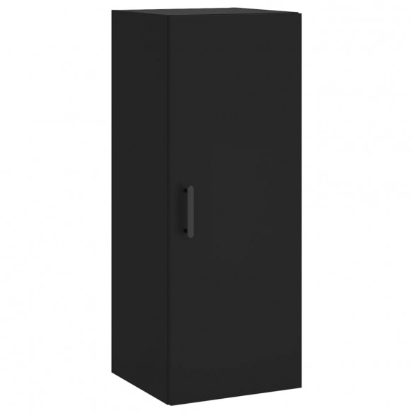 Armoire murale noir 34,5x34x90 cm