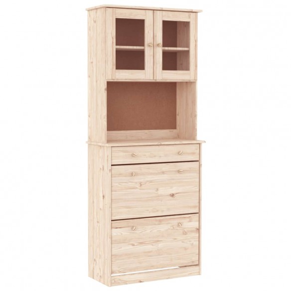 Buffet ALTA 77x35x188 cm bois massif de pin