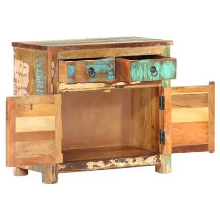 Buffet 70x35x65 cm Bois de récupération massif 2