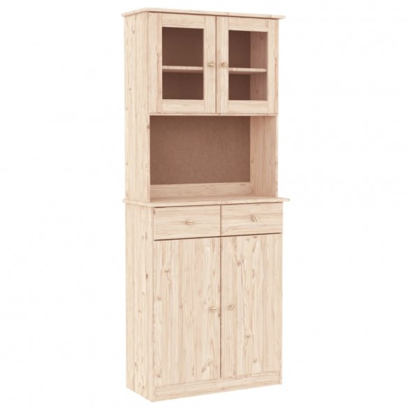 Buffet ALTA 77x35x188 cm bois massif de pin