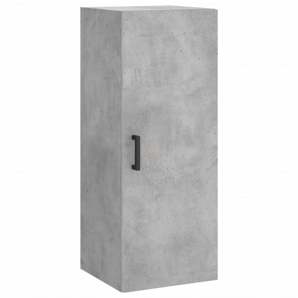 Armoire murale gris béton 34,5x34x90 cm