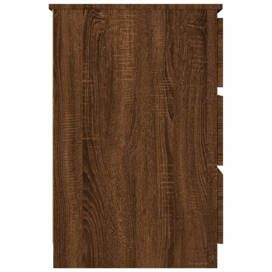 Bureau Chêne marron 140x50x77 cm 