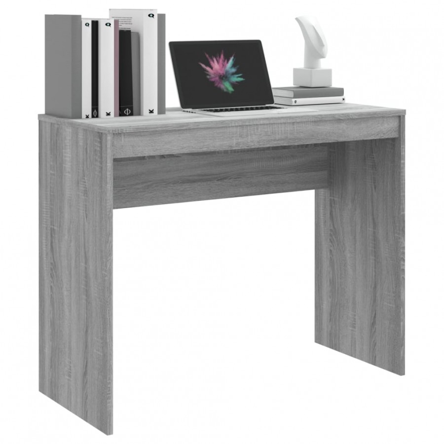 Bureau Sonoma gris 90x40x72 cm 
