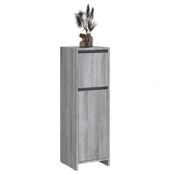 Armoire de bain Sonoma gris 30x30x95 cm Bois d'ingénierie